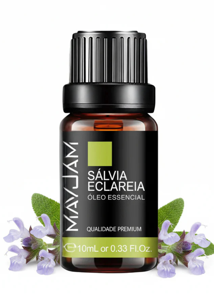 Óleo Essencial de Sálvia Eclareia 10ml