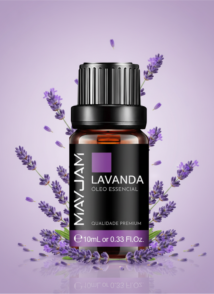 Óleo Essencial de Lavanda 10ml Mayjam