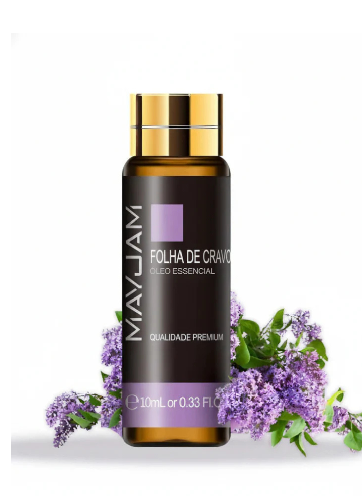 Óleo Essêncial Folha de Cravo 10ml Mayjam