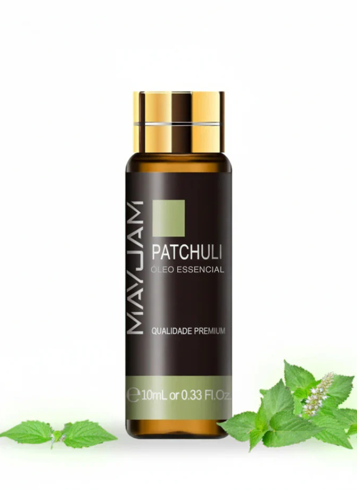 Óleo Essencial Patchouli 10ml Mayjam