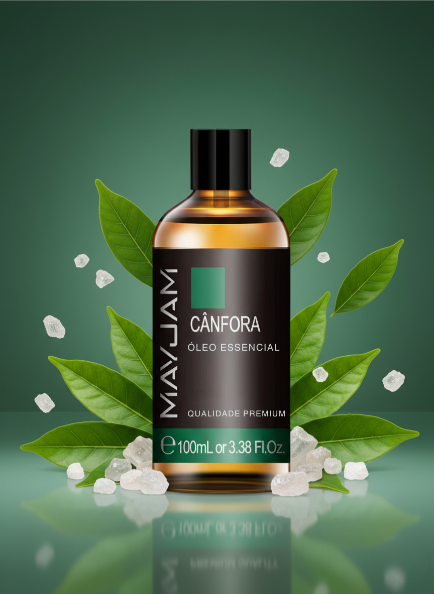 Óleo Essencial Cânfora 100ml Mayjam
