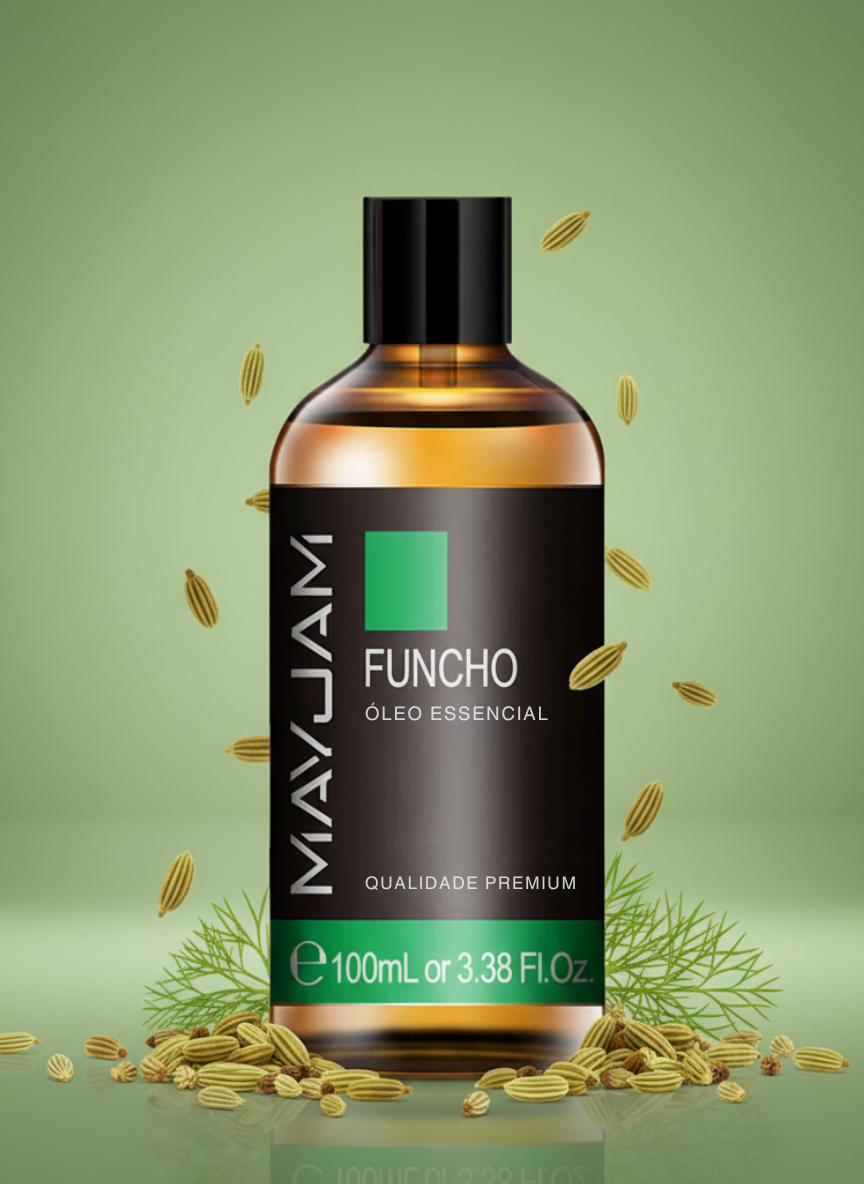 Óleo Essencial Funcho 100ml Mayjam