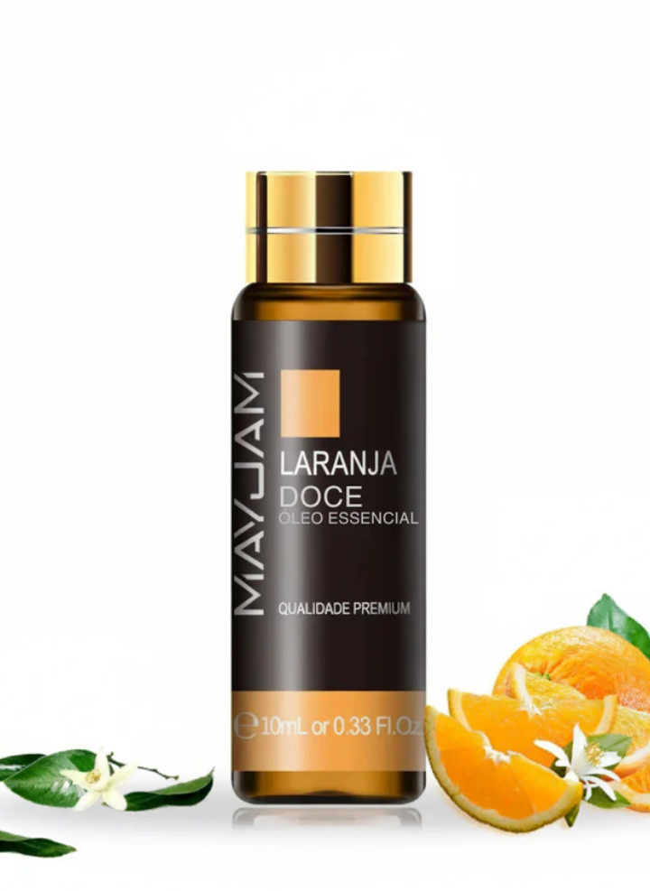 Óleo Essencial Laranja Doce 10ml Mayjam