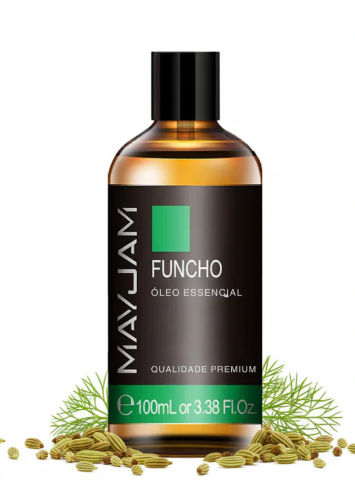 Óleo Essencial Funcho 100ml Mayjam