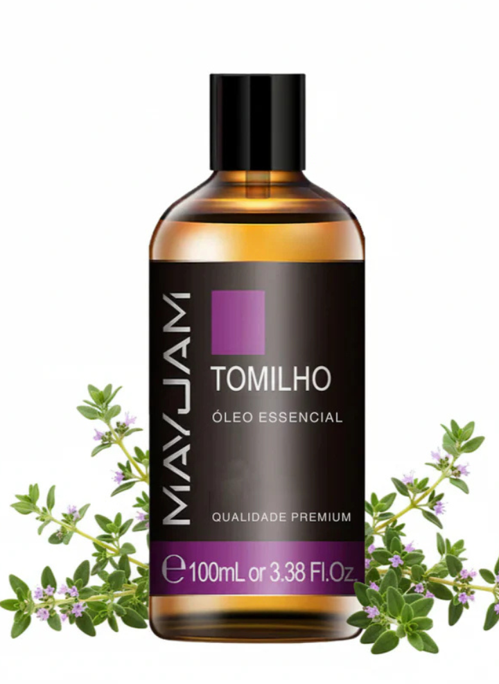 Óleo Essencial Tomilho 100ml Mayjam