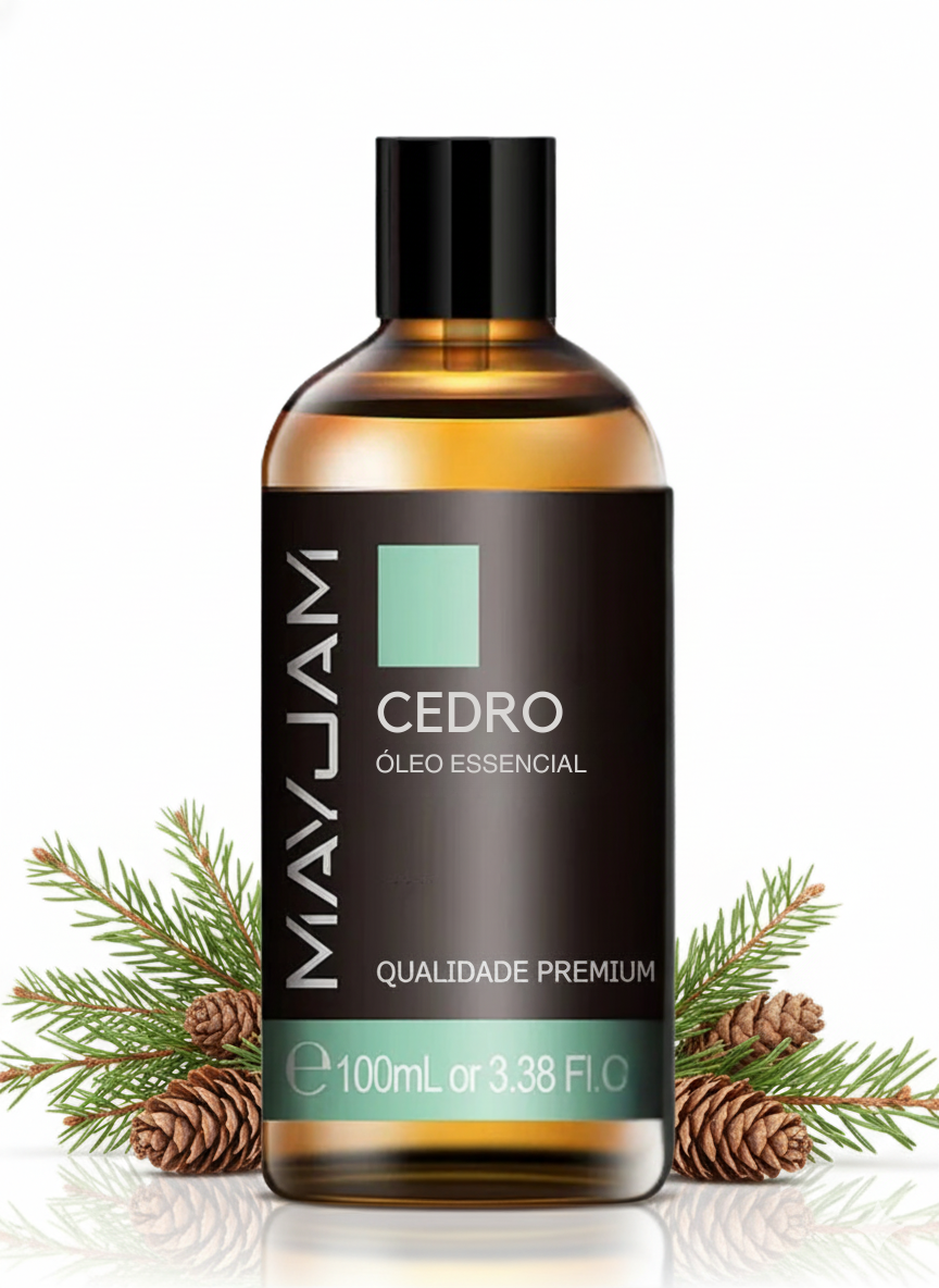 Óleo Essencial Cedro 100ml Mayjam