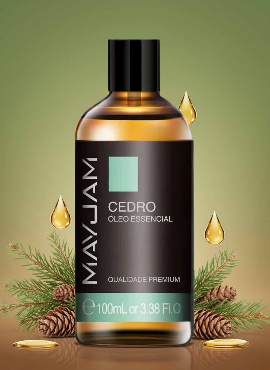 Óleo Essencial Cedro 100ml Mayjam