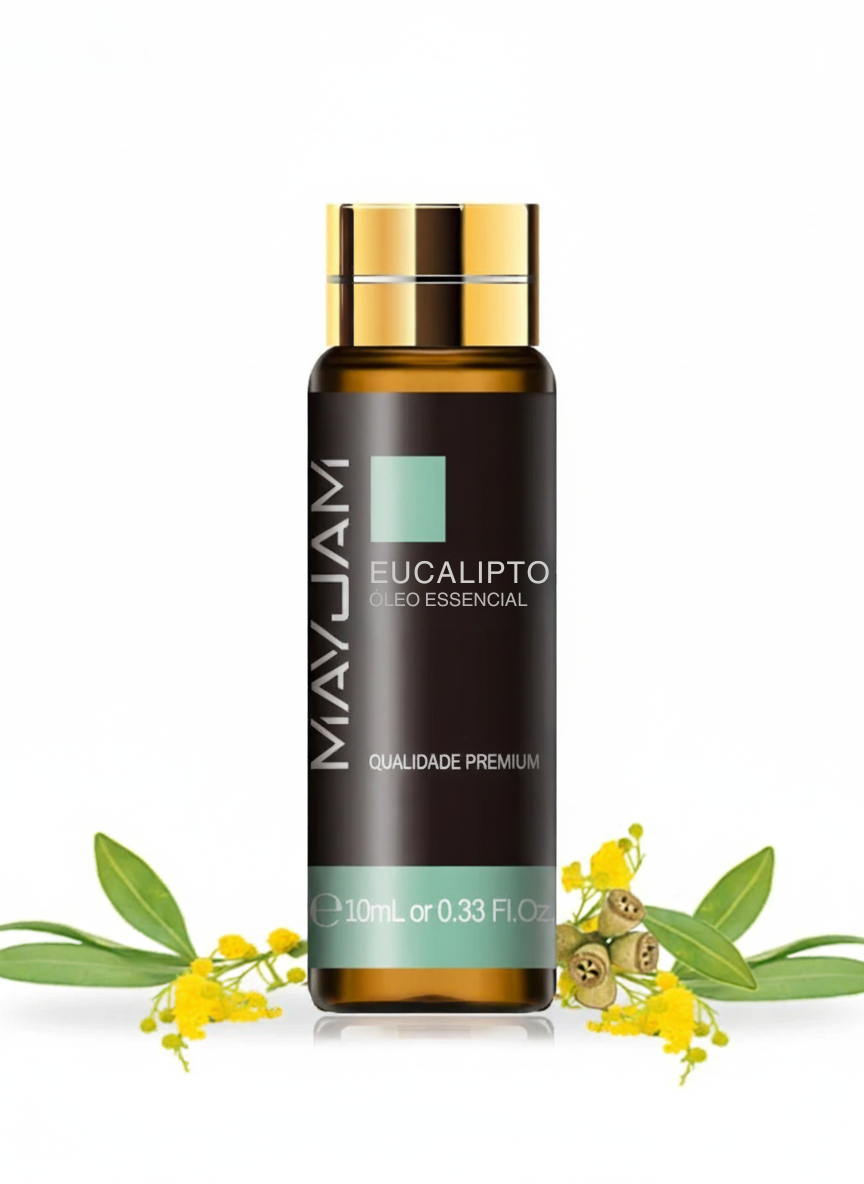 Óleo Essencial Eucalipto 10ml Mayjam