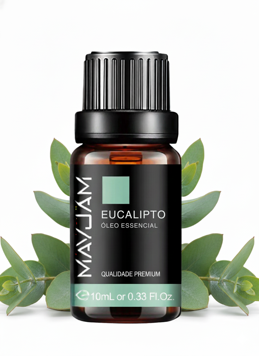 Óleo Essencial de Eucalipto 10ml Mayjam
