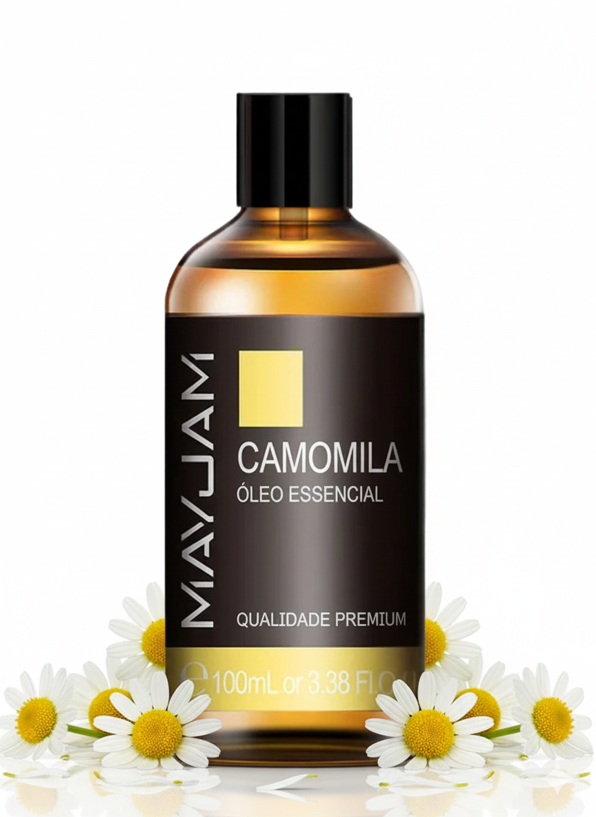 Óleo Essencial Camomila 100ml Mayjam