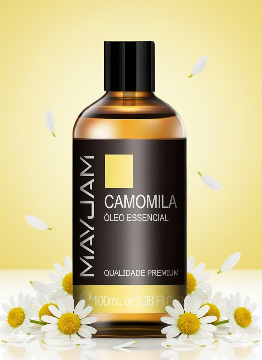 Óleo Essencial Camomila 100ml Mayjam