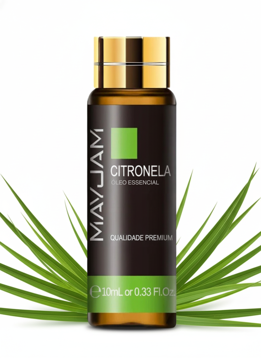 Óleo Essencial Citronela 10ml Mayjam