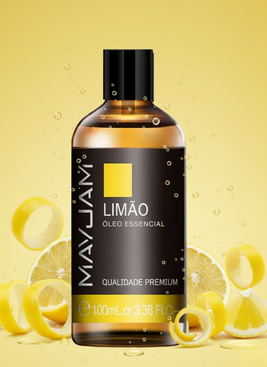 Óleo Essencial Limão 100ml Mayjam
