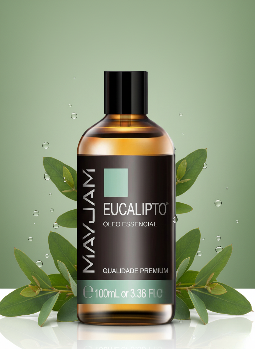 Óleo Essêncial Eucalipto 100ml Mayjam