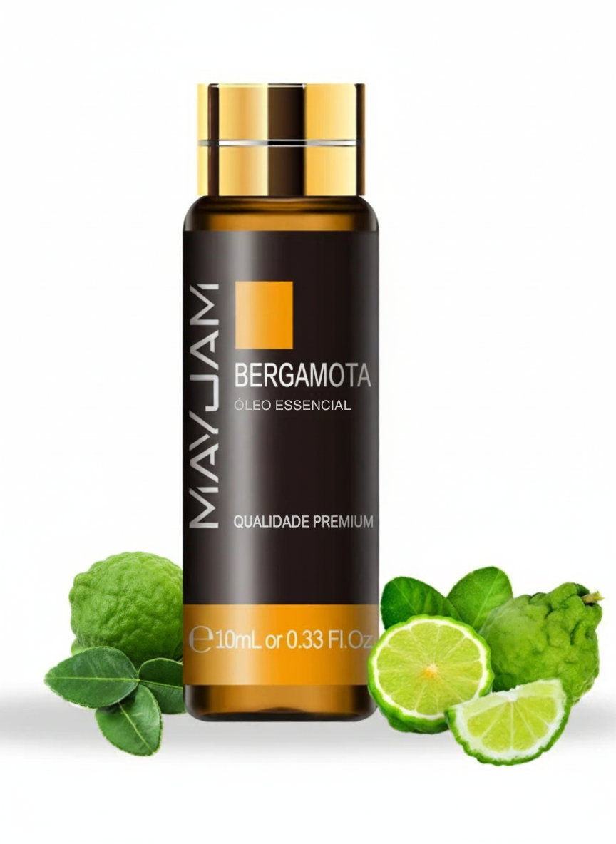 Óleo Essencial Bergamota 10ml Mayjam