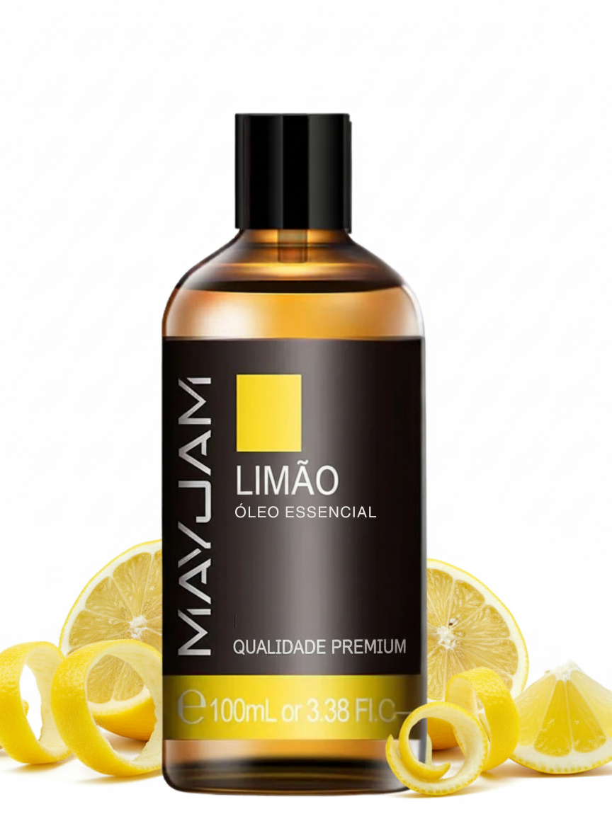 Óleo Essencial Limão 100ml Mayjam