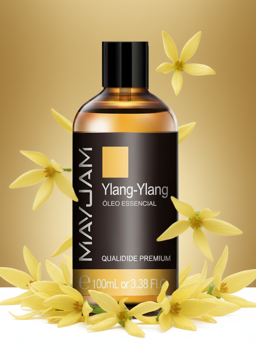 Óleo Essencial Ylang Ylang 100ml Mayjam