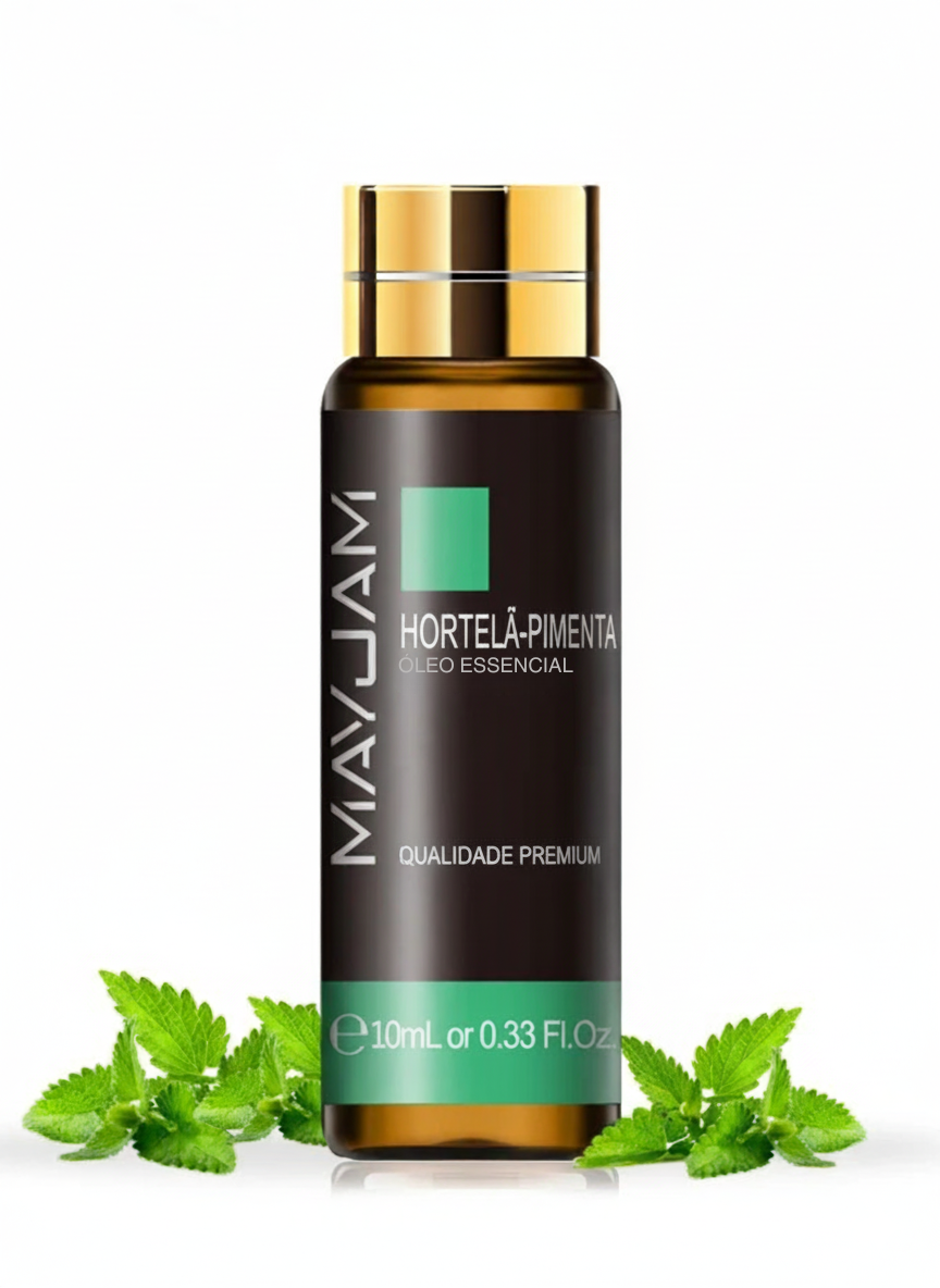 Óleo Essencial Hortelã-Pimenta 10ml Mayjam