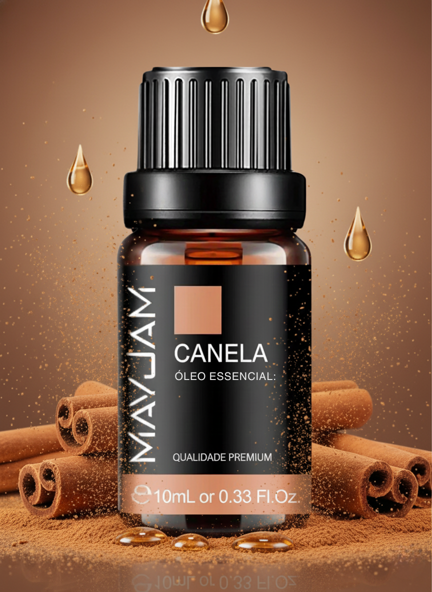 Óleo Essencial de Canela 10ml Mayjam