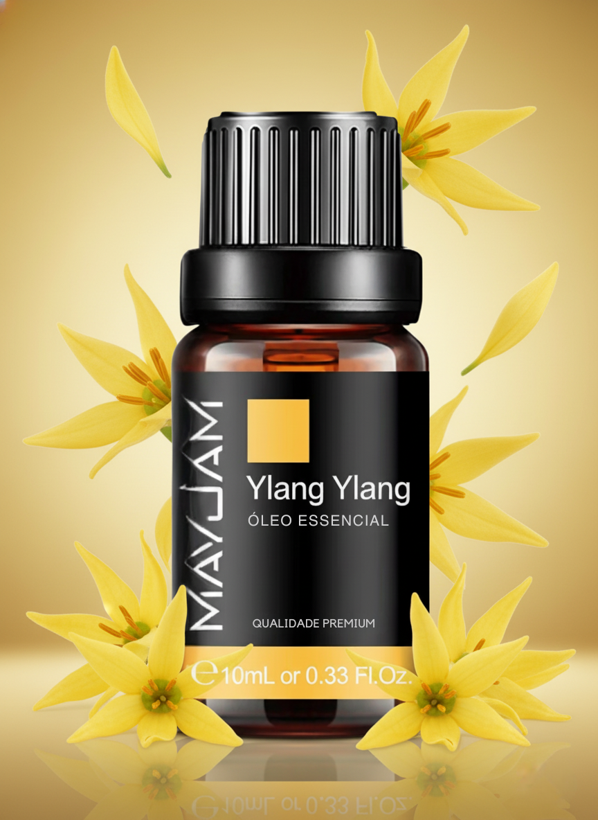 Óleo Essencial de Ylang Ylang 10ml Mayjam