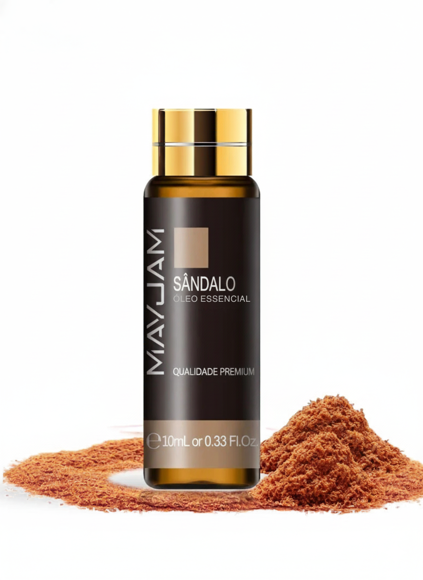 Óleo Essencial Sândalo 10ml Mayjam