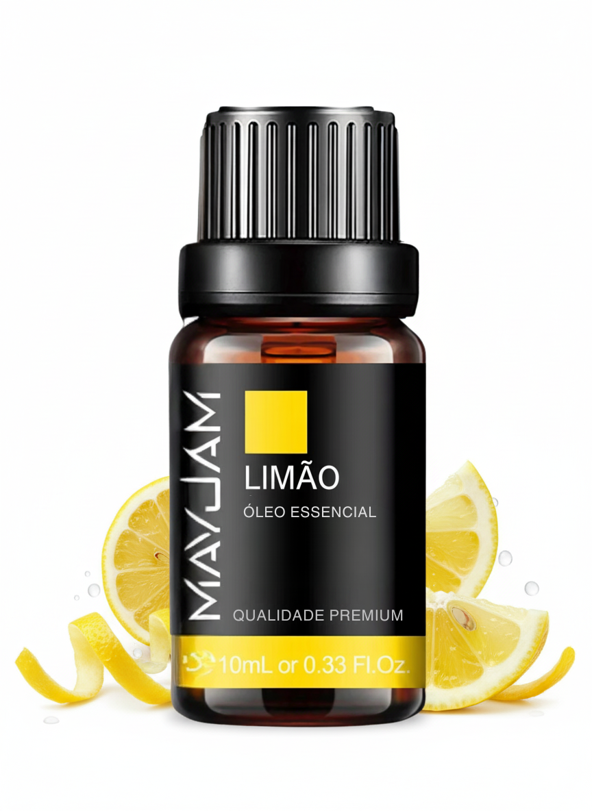 Óleo Essencial de Limão 10ml Mayjam