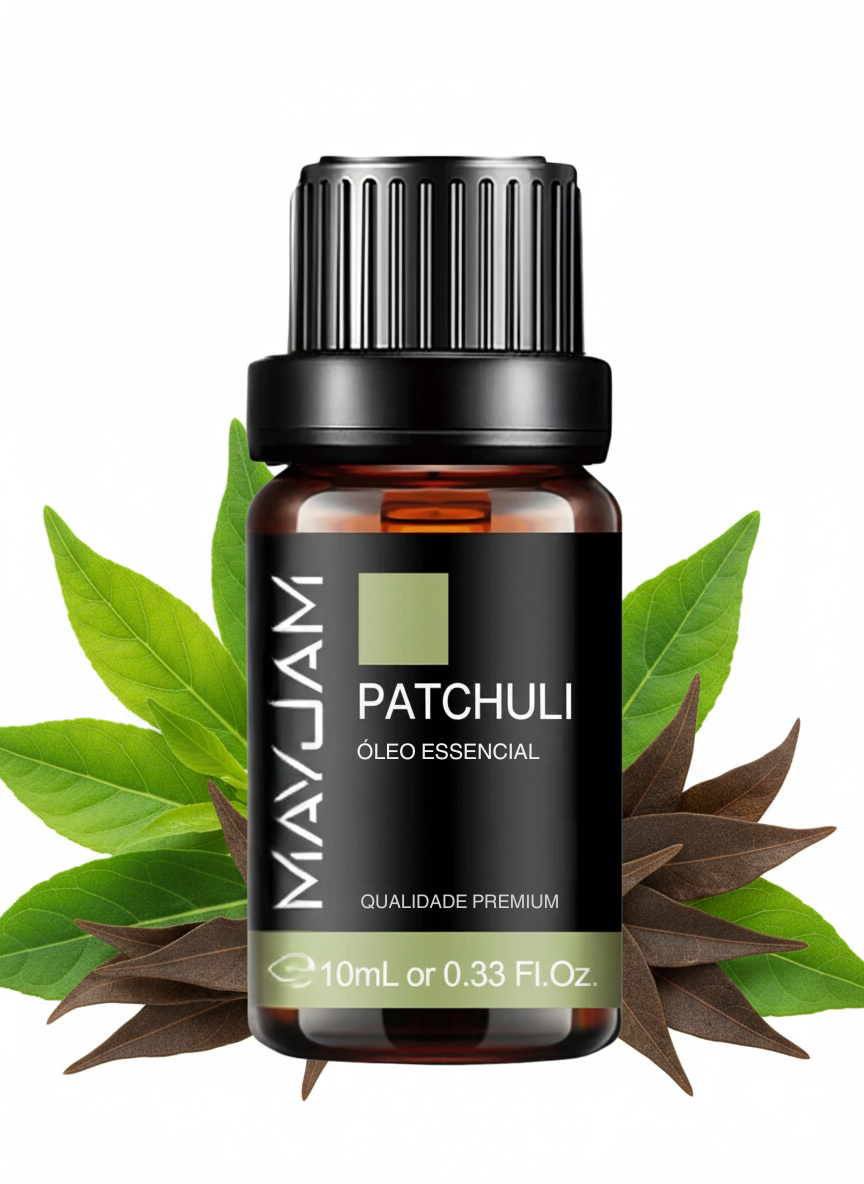 Óleo Essencial de Patchouli 10ml Mayjam