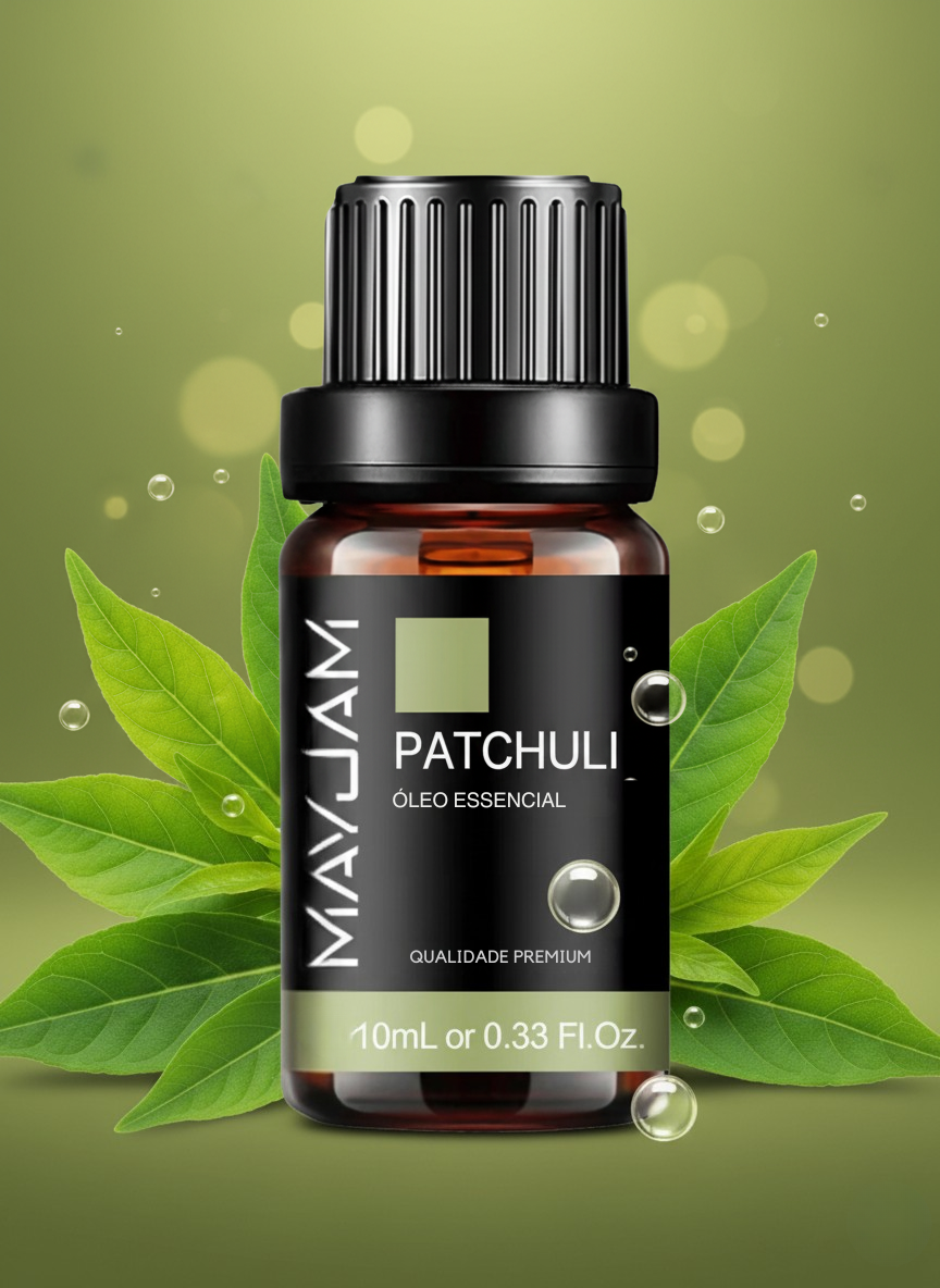 Óleo Essencial de Patchouli 10ml Mayjam