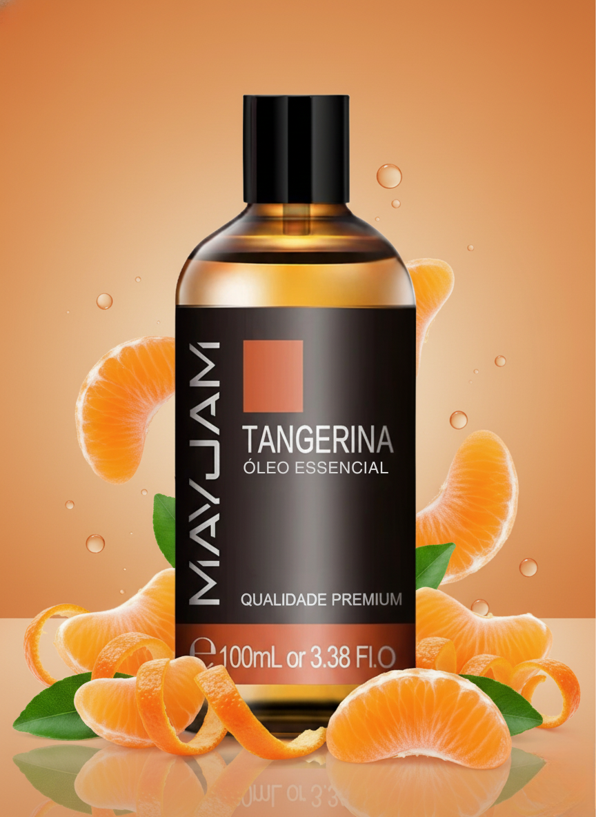 Óleo Essencial Tangerina 100ml Mayjam