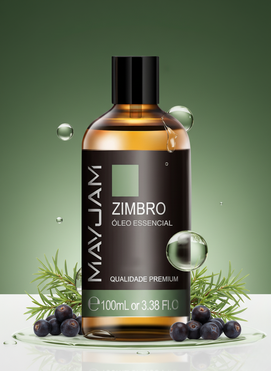 Óleo Essencial Zimbro 100ml Mayjam