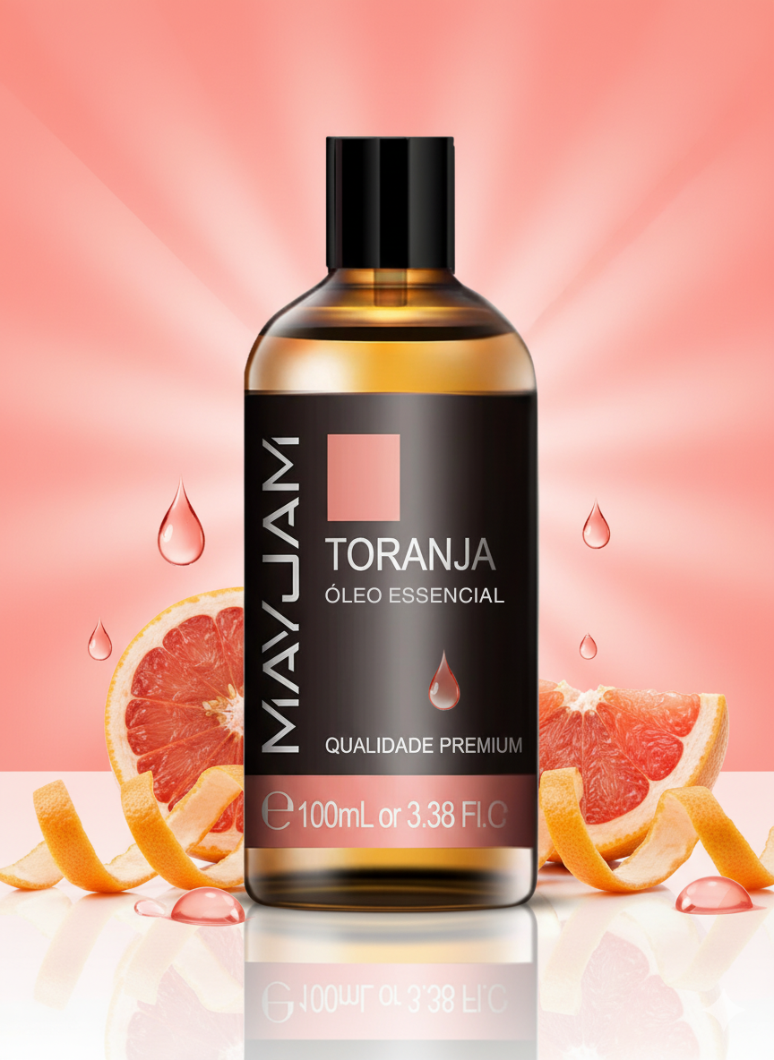 Óleo Essencial Toranja 100ml Mayjam