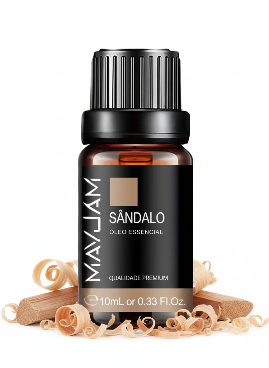 Óleo Essencial de Sândalo 10ml Mayjam