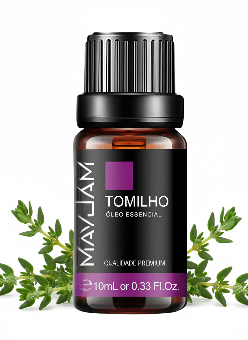 Óleo Essencial de Tomilho 10ml Mayjam