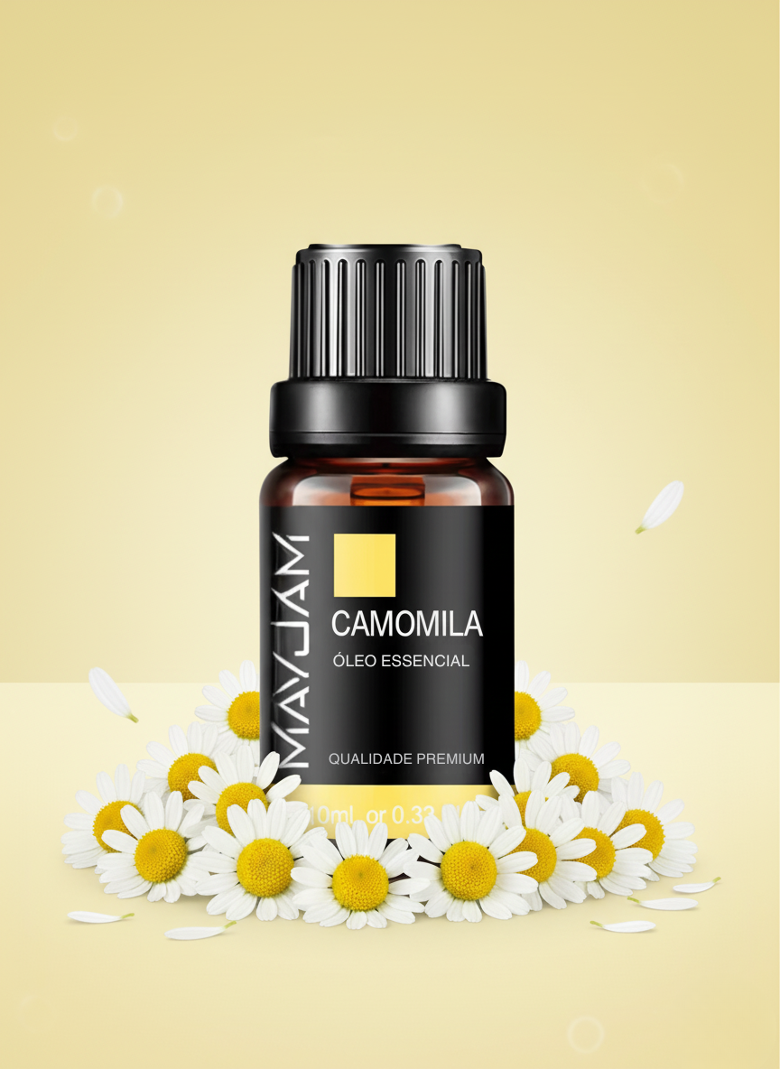 Óleo Essencial de Camomila 10ml Mayjam