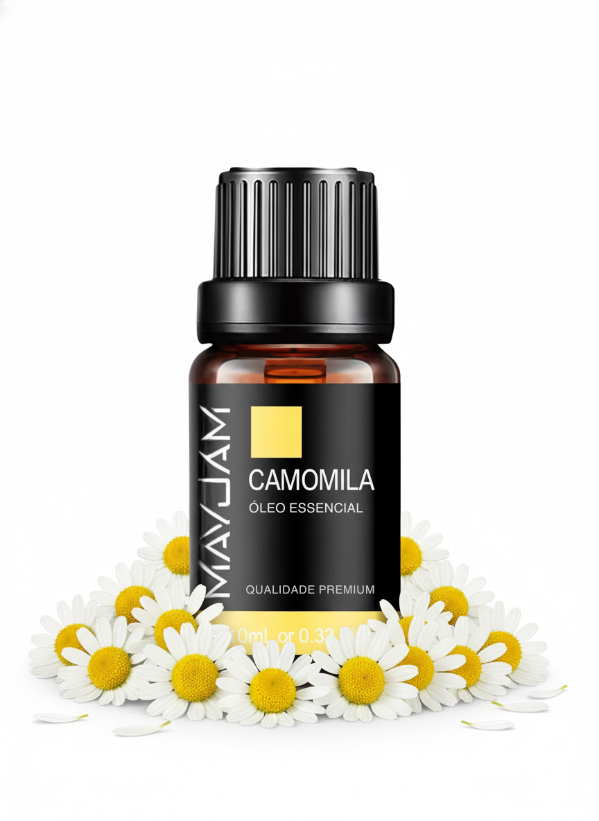 Óleo Essencial de Camomila 10ml Mayjam
