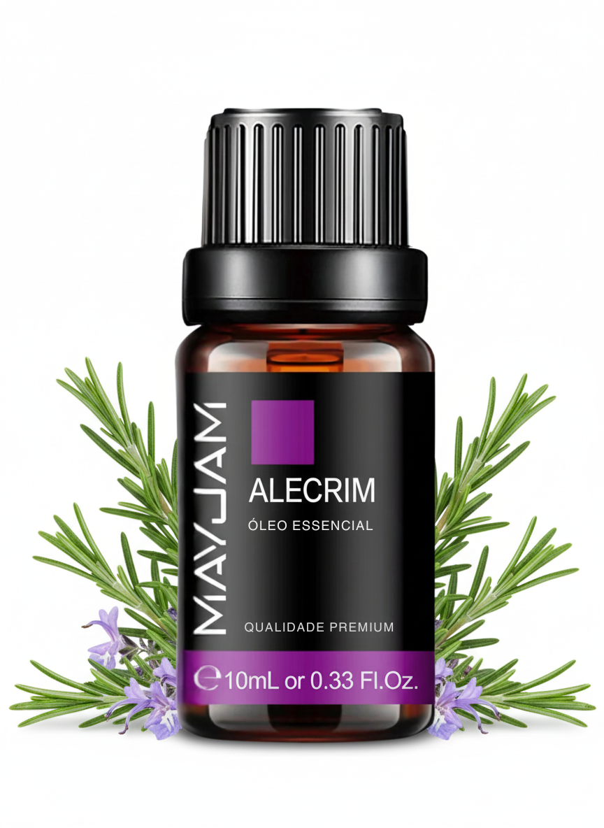Óleo Essencial de Alecrim 10ml Mayjam