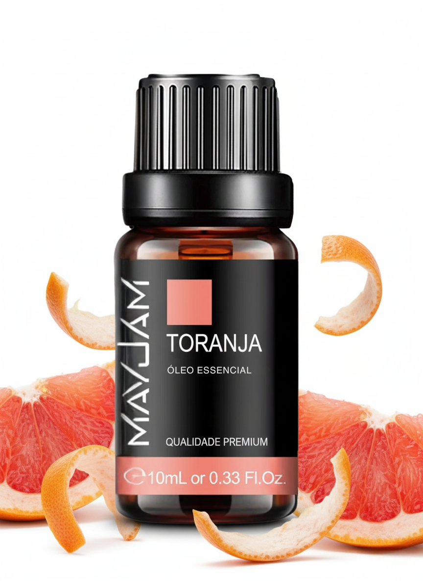 Óleo Essencial de Toranja 10ml Mayjam