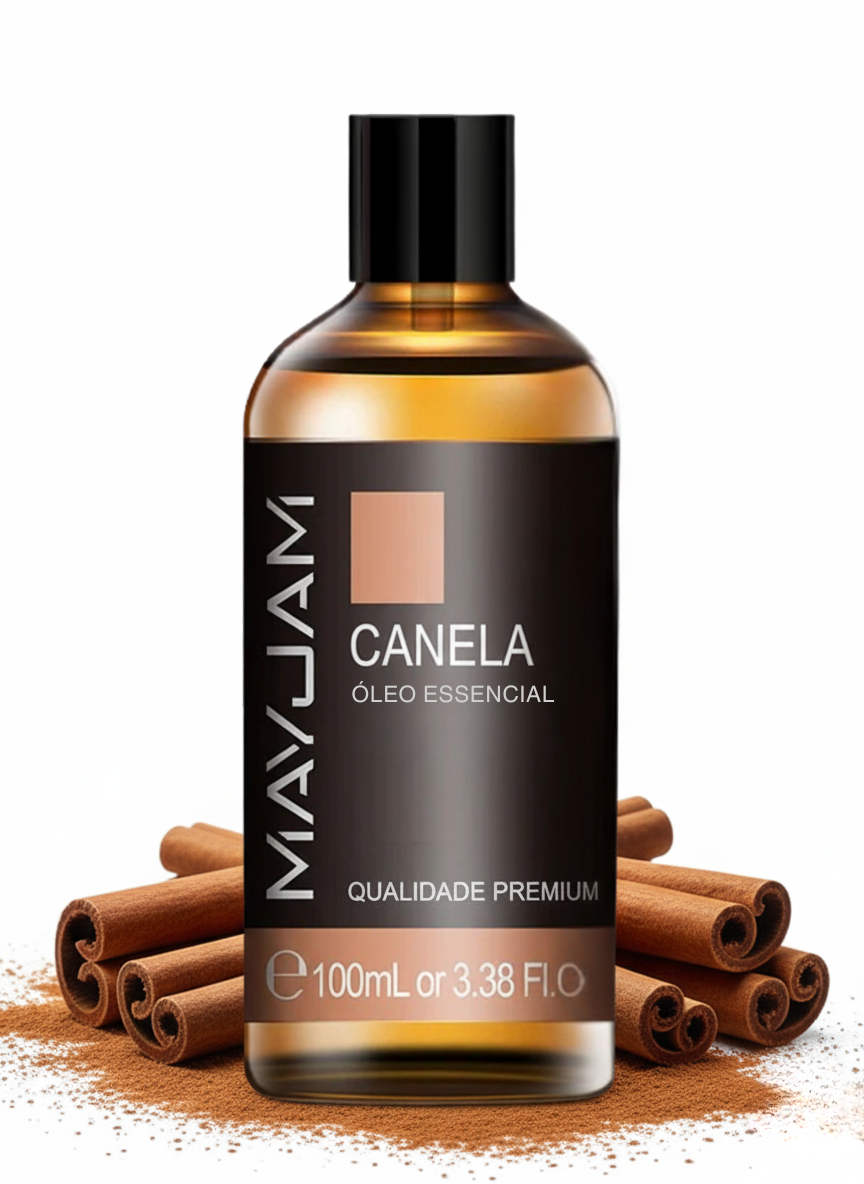 Óleo Essencial Canela 100ml Mayjam