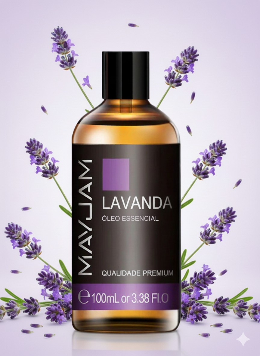 Óleo Essencial Lavanda 100ml Mayjam