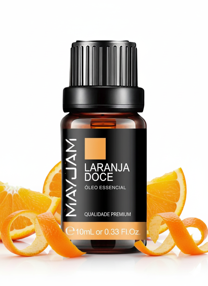 Óleo Essencial de Laranja Doce 10ml Mayjam