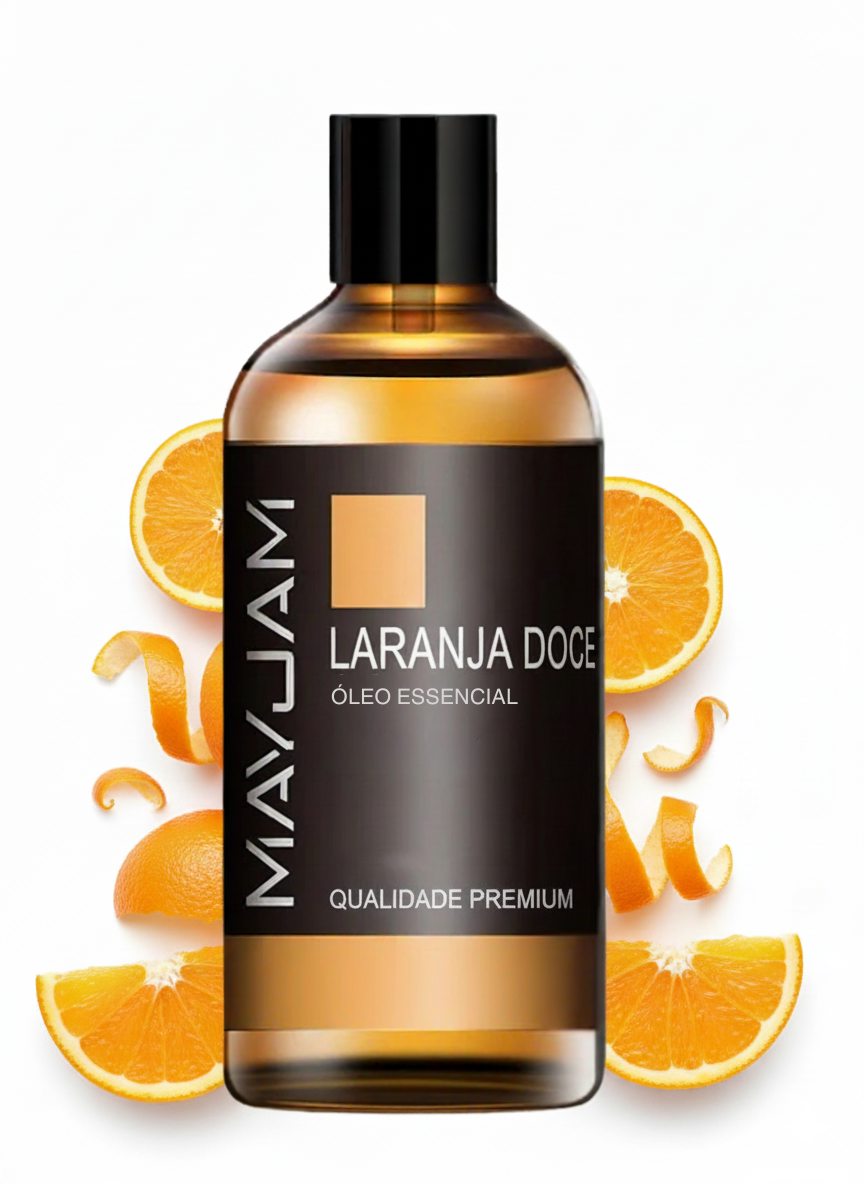 Óleo Essencial Laranja Doce 100ml Mayjam