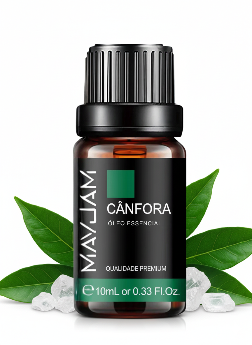 Óleo Essencial de Cânfora 10ml Mayjam