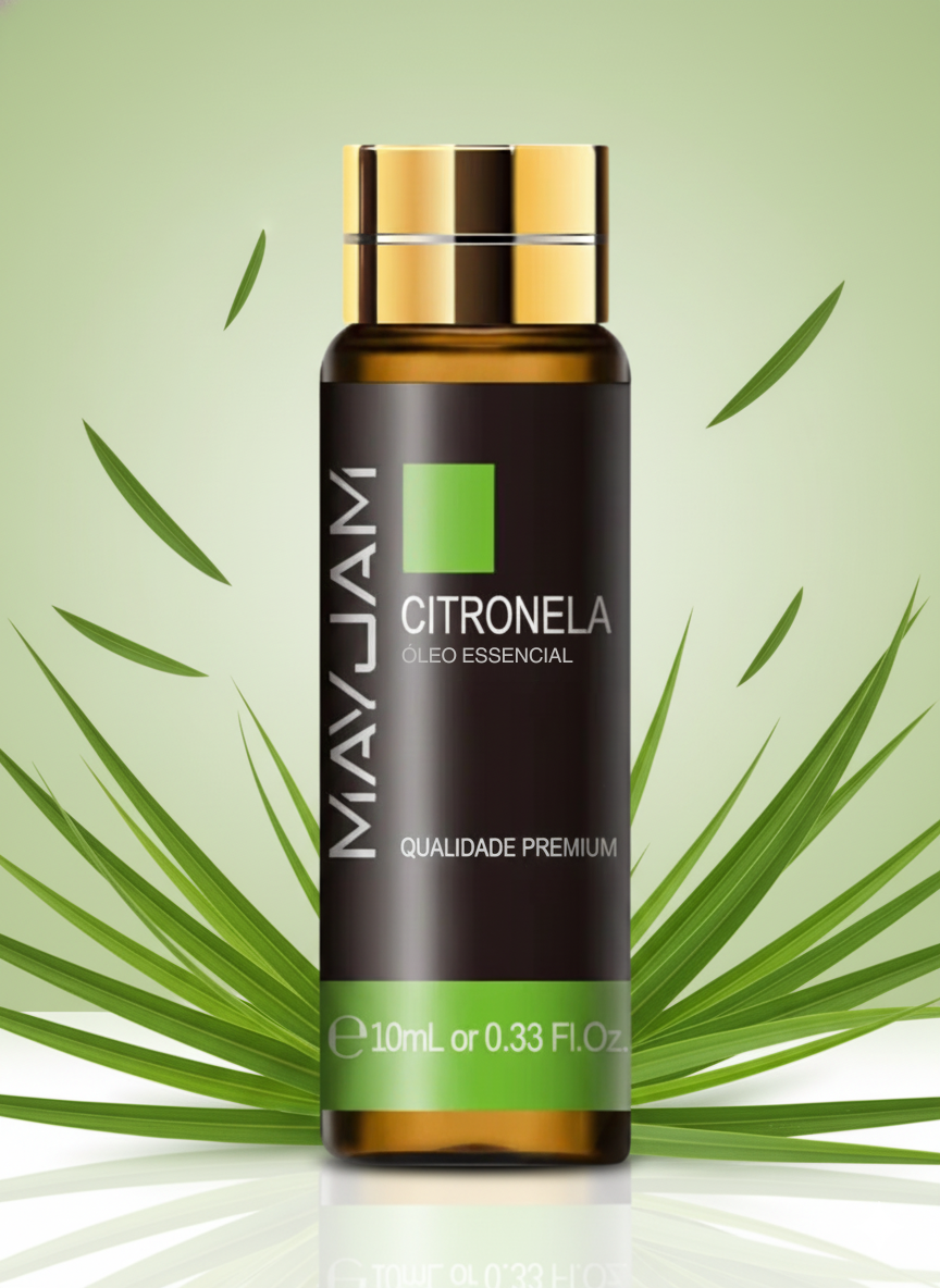 Óleo Essencial Citronela 10ml Mayjam