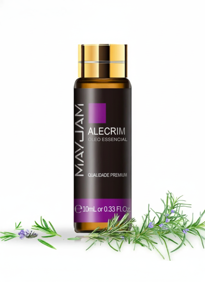 Óleo Essencial Alecrim 10ml Mayjam