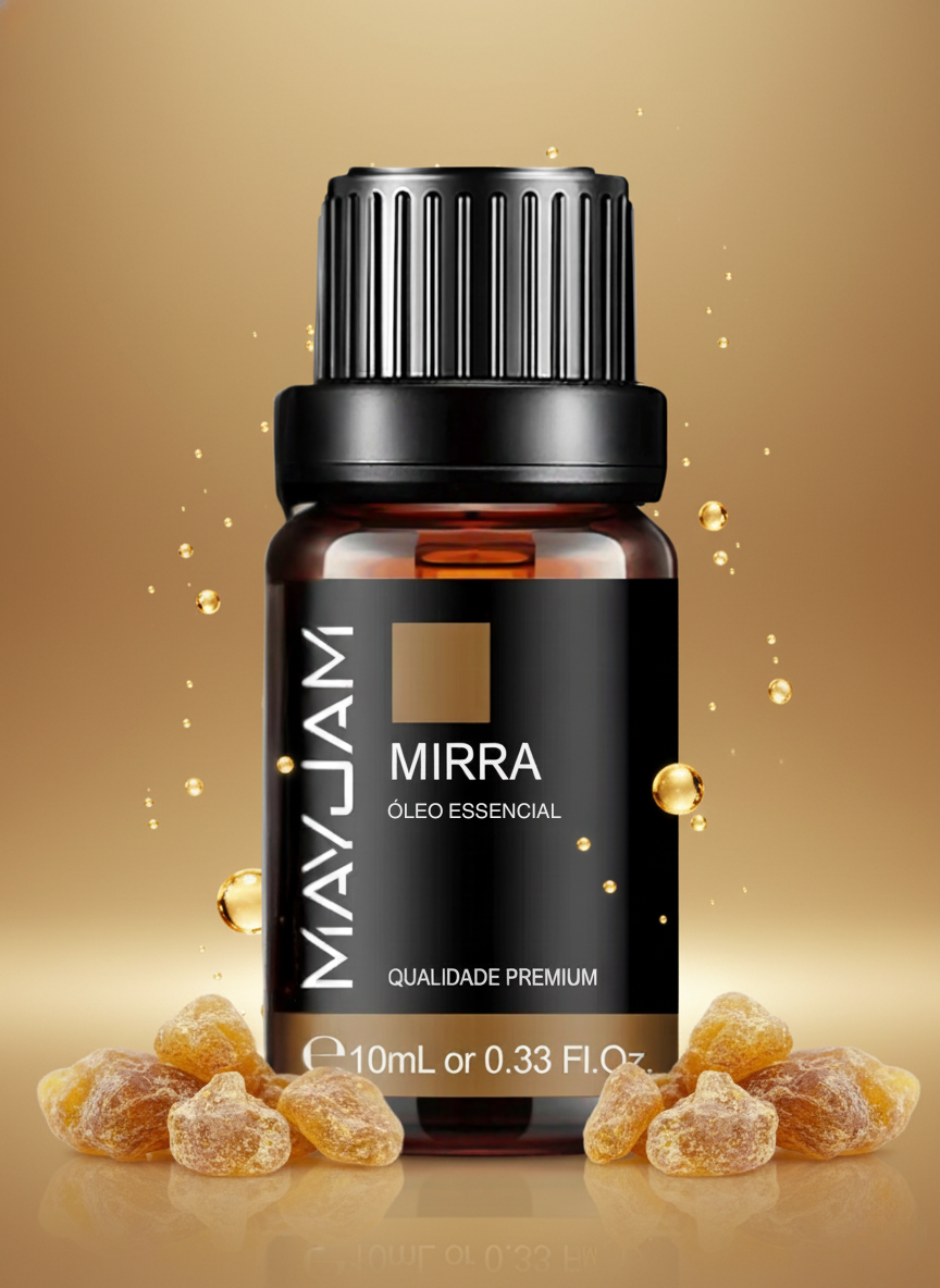 Óleo Essencial de Mirra 10ml Mayjam
