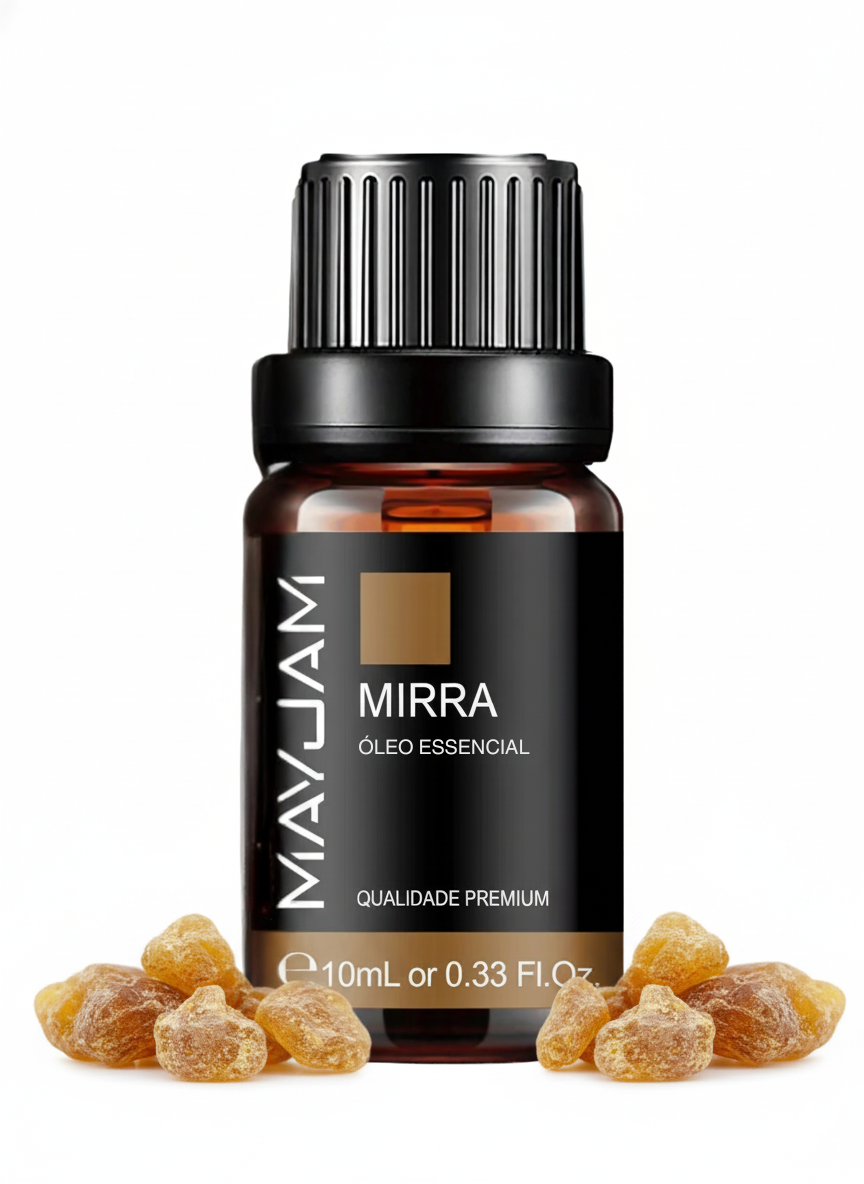 Óleo Essencial de Mirra 10ml Mayjam