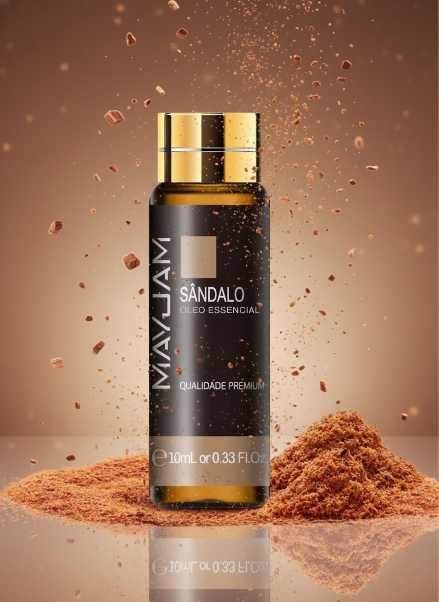 Óleo Essencial Sândalo 10ml Mayjam