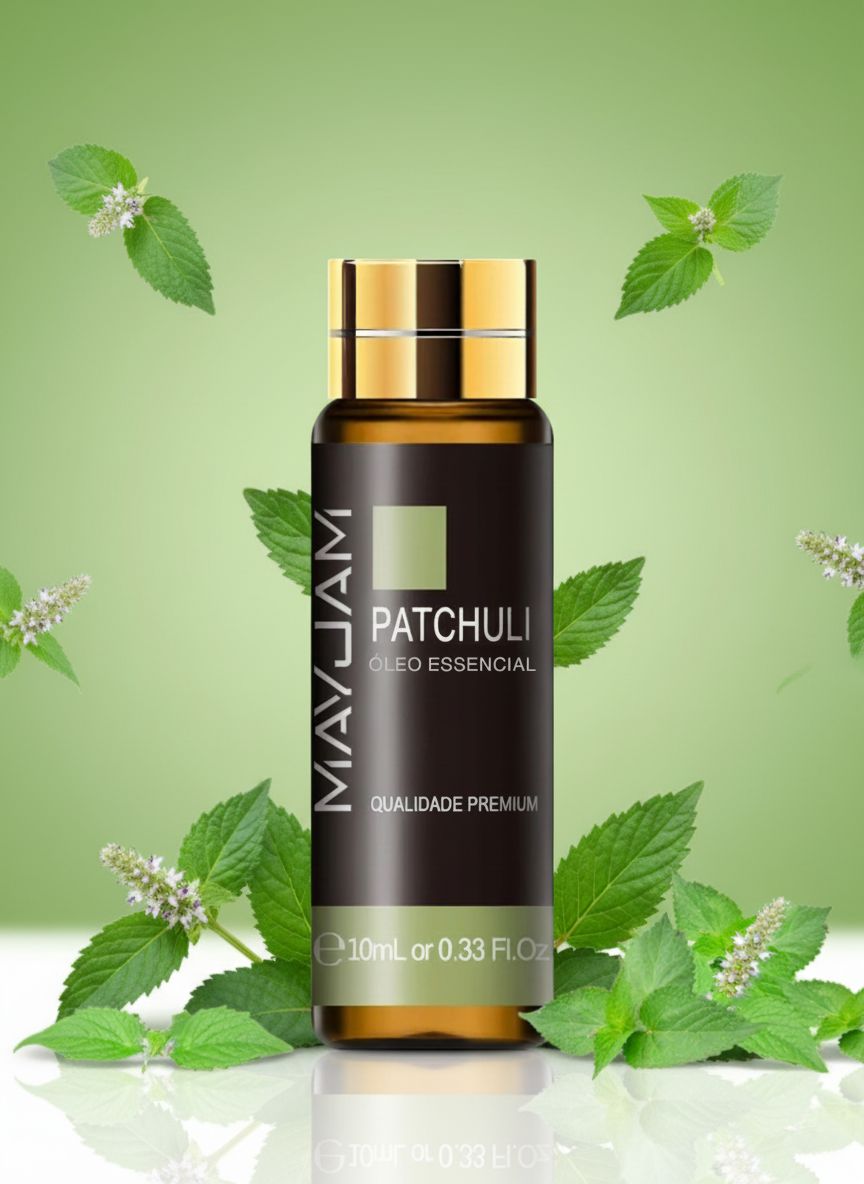 Óleo Essencial Patchouli 10ml Mayjam