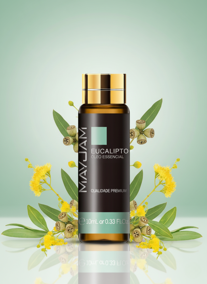 Óleo Essencial Eucalipto 10ml Mayjam