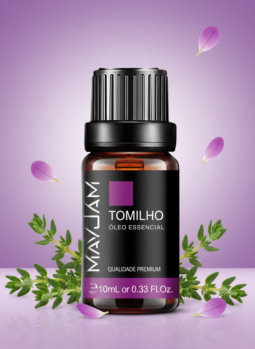 Óleo Essencial de Tomilho 10ml Mayjam